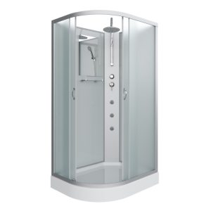 Душевая кабина Niagara Classic 120х80 правая Хром / Матовое NG-3312-14RBKTG