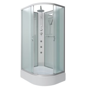 Душевая кабина Niagara Classic 130х90 левая Хром / Прозрачное NG-33394-14LBKTG