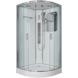 Душевая кабина Niagara Premium 90х90 Хром / Прозрачное NG-6001-01G Душевая кабина Niagara Premium 90х90 Хром / Прозрачное NG-6001-01G