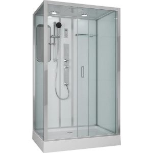 Душевая кабина Niagara Premium 80х120 правая Хром / Прозрачное NG-6012-01GQR Душевая кабина Niagara Premium 80х120 правая Хром / Прозрачное NG-6012-01GQR