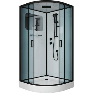 Душевая кабина Niagara Premium 100х100 Черный / Тонированное NG-6902-01BLACK