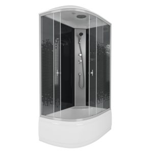 Душевая кабина Niagara Eco 120х80 правая Хром / С рисунком NG-7510-14R