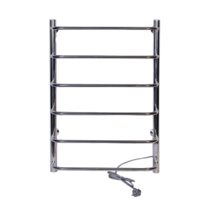 Полотенцесушитель электрический Тера Мост 50х80 диммер Хром глянцевый ПСК-12-03д