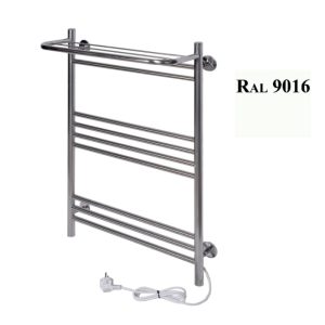 Полотенцесушитель электрический Тера Богема 50х80 кнопка включения, телескоп.держатели Белый ПСК-14-06б