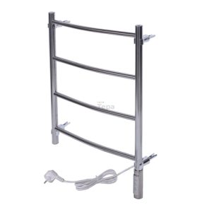 Полотенцесушитель электрический Тера Ребро 40х60 ПСН диммер Хром глянцевый ПСН-10-01д