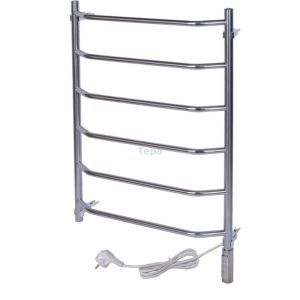 Полотенцесушитель электрический Тера Виктория 50х80 ПСН диммер Хром глянцевый ПСН-11-03д