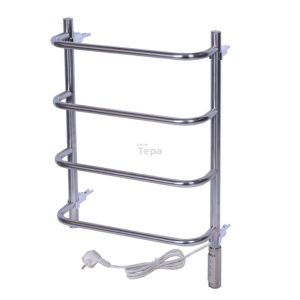 Полотенцесушитель электрический Тера Мост 40х60 ПСН диммер Хром глянцевый ПСН-12-01д