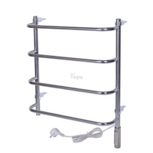 Полотенцесушитель электрический Тера Мост 50х60 ПСН диммер Хром глянцевый ПСН-12-02д