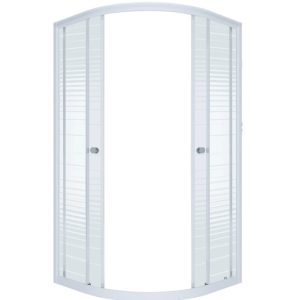 Душевой уголок Triton Полосы 100х100 Белый / С узором Щ0000064827