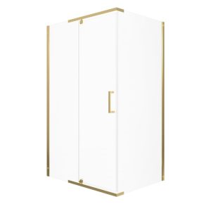 Душевой уголок Triton Терра 120х90 Золото / Прозрачное Щ0000073934