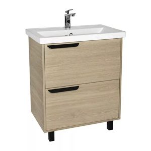 Тумба напольная Viant Кёльн 61 с раковиной Фостер Дерево светлое VKEL60FOSD-T2Y Тумба напольная Viant Кёльн 61 с раковиной Фостер Дерево светлое VKEL60FOSD-T2Y