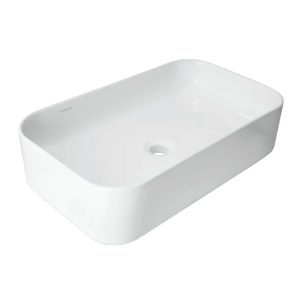 Раковина накладная Sanita Luxe Infinity Slim 59,7 Белый глянцевый WB.CT/Infinity/60-N.Slim/WHT.G/S1