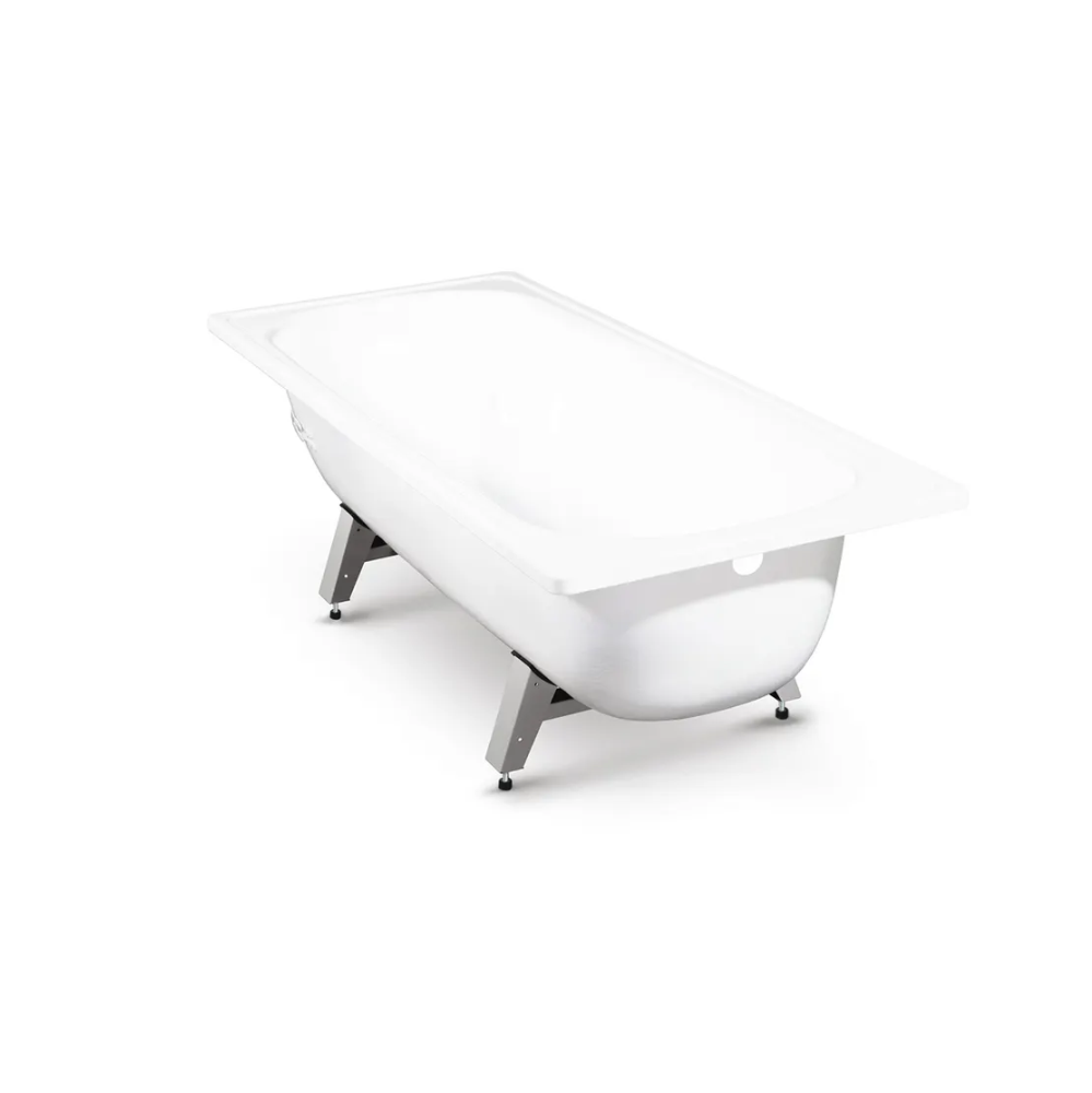 Ванна стальная Виз Antika 120х70 рант с опорной подставкой Белый глянцевый A-20001 Ванна стальная Виз Antika 120х70 рант с опорной подставкой Белый глянцевый A-20001 — изображение 2